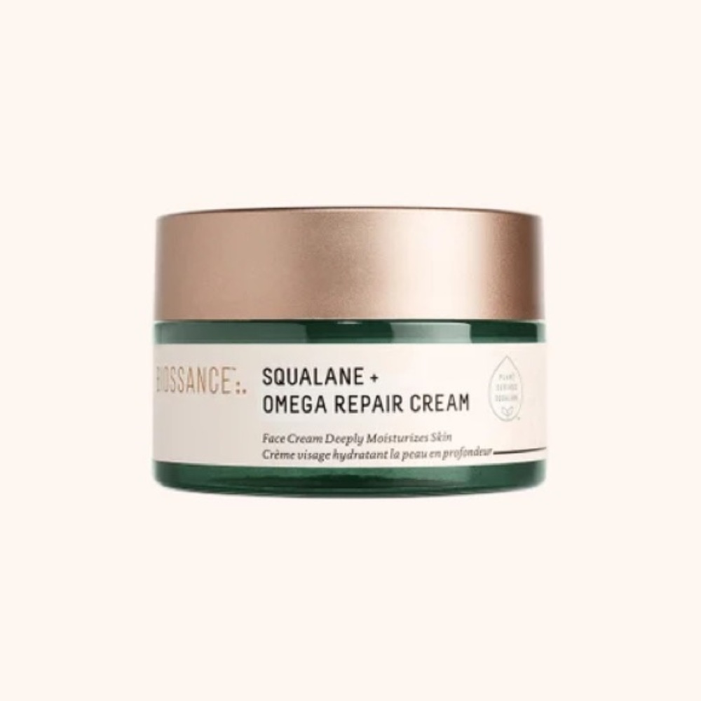 Biossance Squalane + Omega Repair Cream - Green and Gold